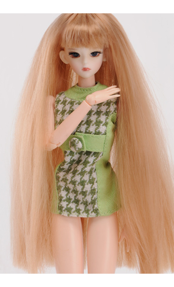 (3-4) Long Straight wig (Red Brown)[H4]