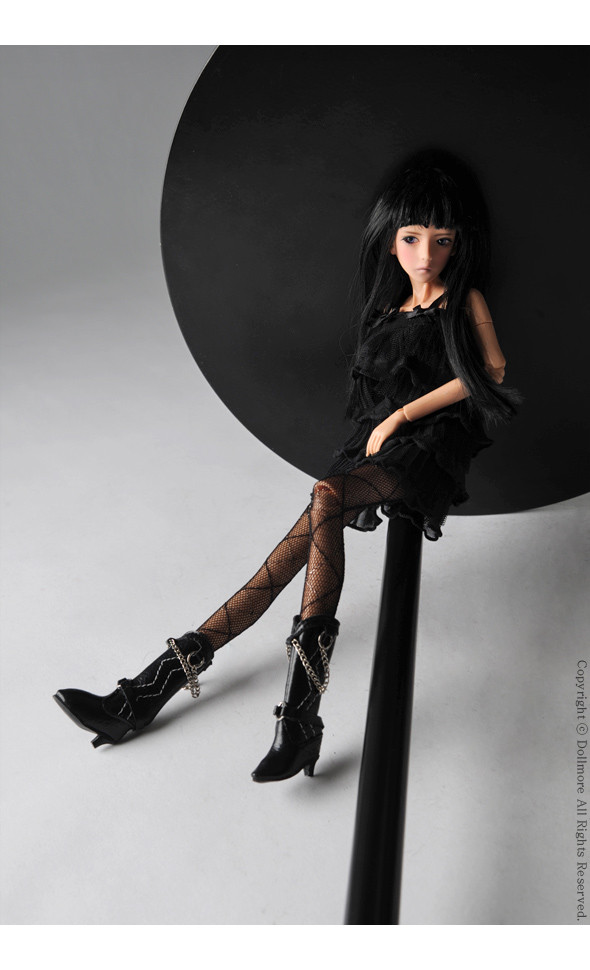 12 inch Basic Gem Doll - Dona (D.Skin + Black)