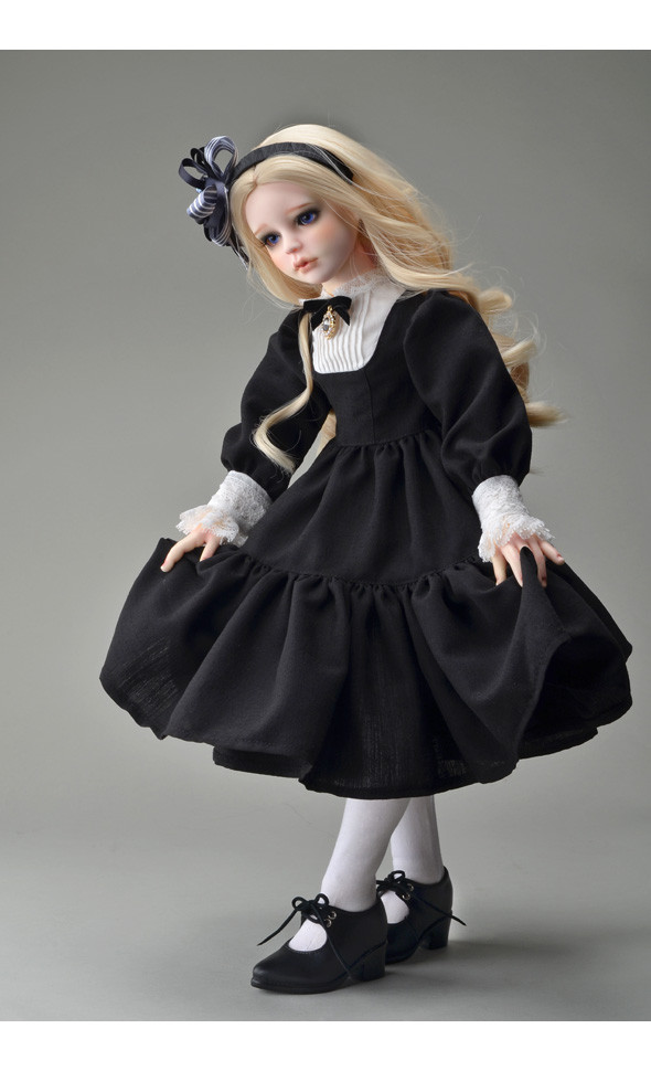 Illua Doll Size - GK Dress (Black) [B4-6-4]