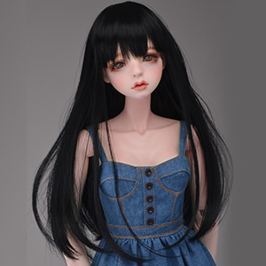 (8-9) CPC Long Wig (Black) 