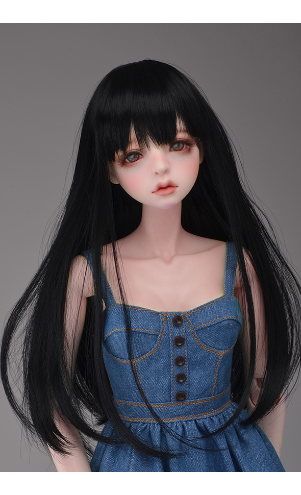 (8-9) CPC Long Wig (Black) 