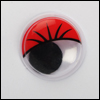 Eyelash Moving Eyes (움직이는 안구/Red)