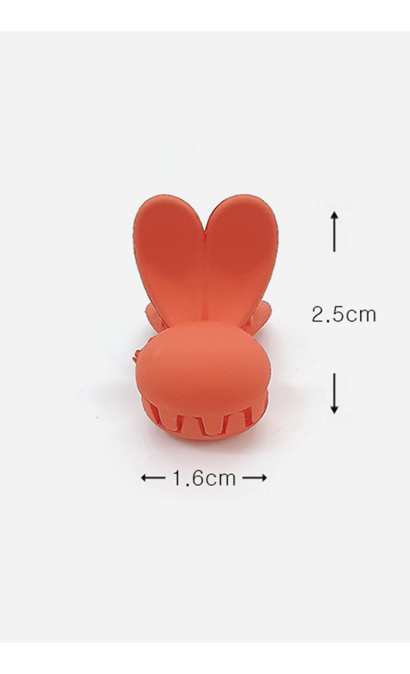 Mini Rabbit Pin (R Orange)
