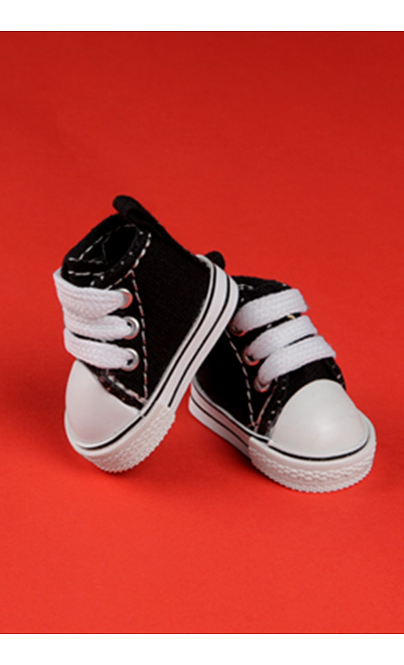 Dear Doll Size - Cuteme Sneakers (Black) [K8]