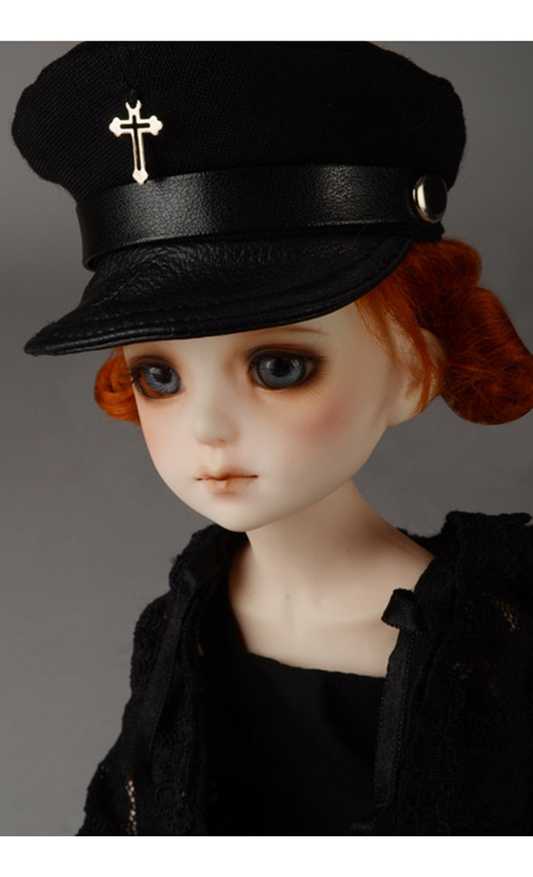 (7) Officer Hat (Type- BlackA)