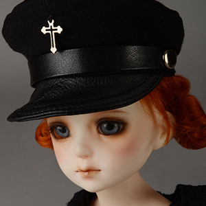 (7) Officer Hat (Type- BlackA)