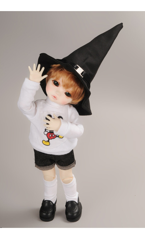 (7) Witch cone Hat (Black)