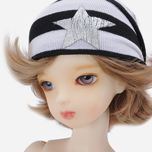 (7-8) Big Star Beanie (Stria Black)