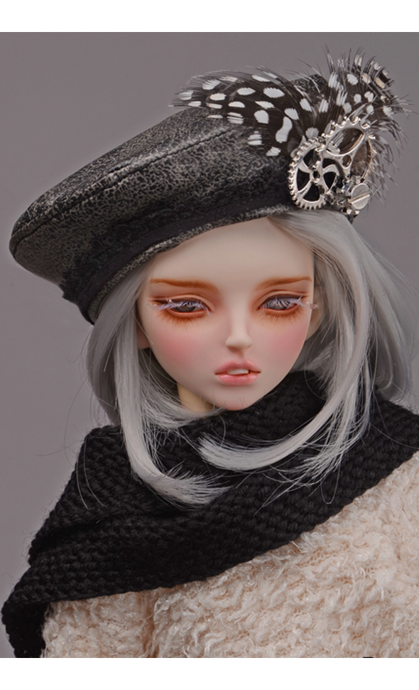 (7~9) MSD SD Urahae Beret Hat (Beret Hat: Gray)[A8-1-4] [A8-1-2]