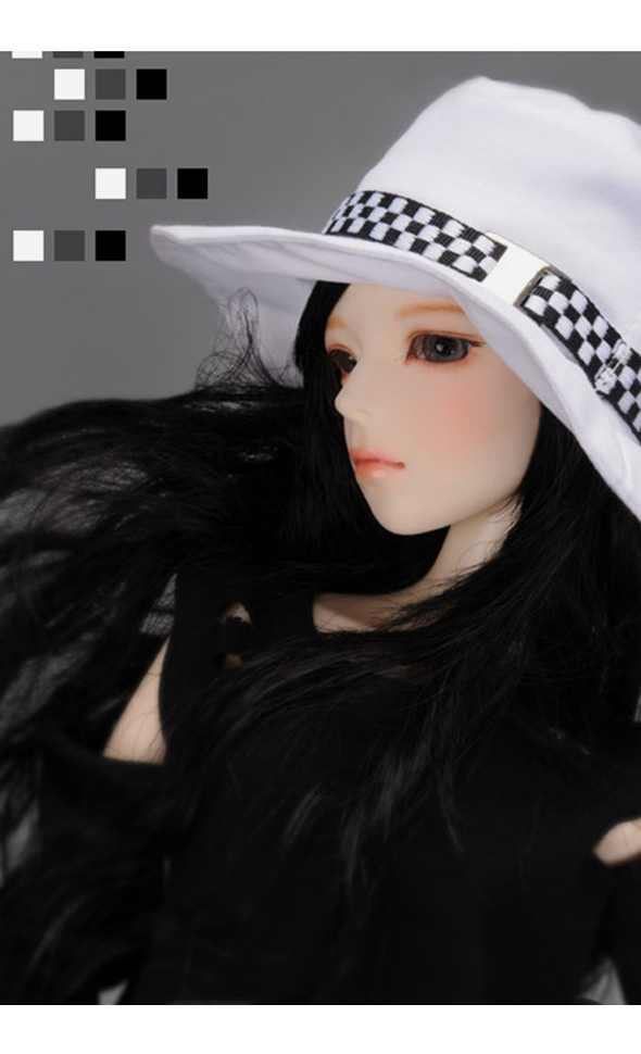 (8-9) Chess Fedora (White)