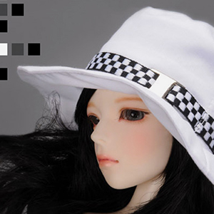 (8-9) Chess Fedora (White)