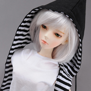 (8-9) Giraffe Muffler Hood (Black)