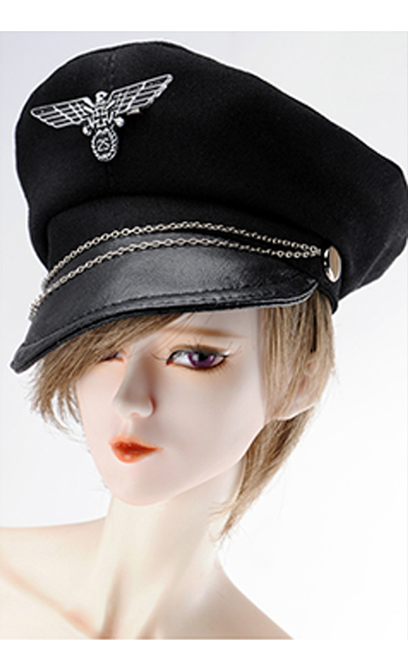 (8-9) Officer Hat (Type- Black C)