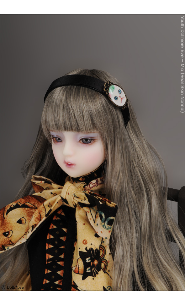 MSD & SD - White Eye Cat Hairband (320)