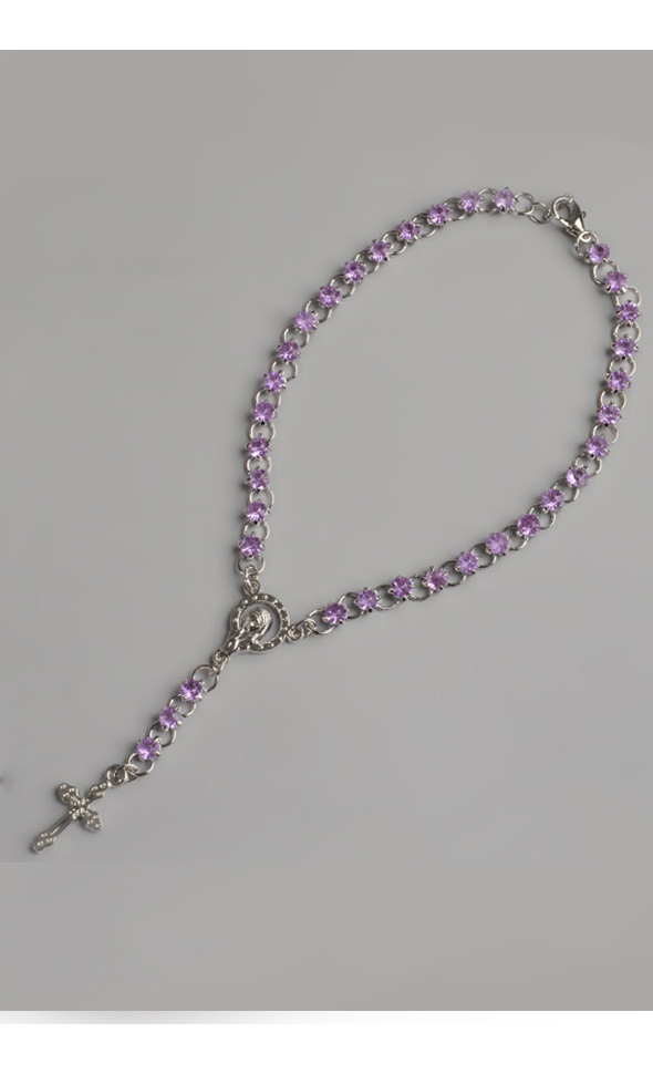 MSD & SD Size - Redemption Rosario Necklace (W/Violet)