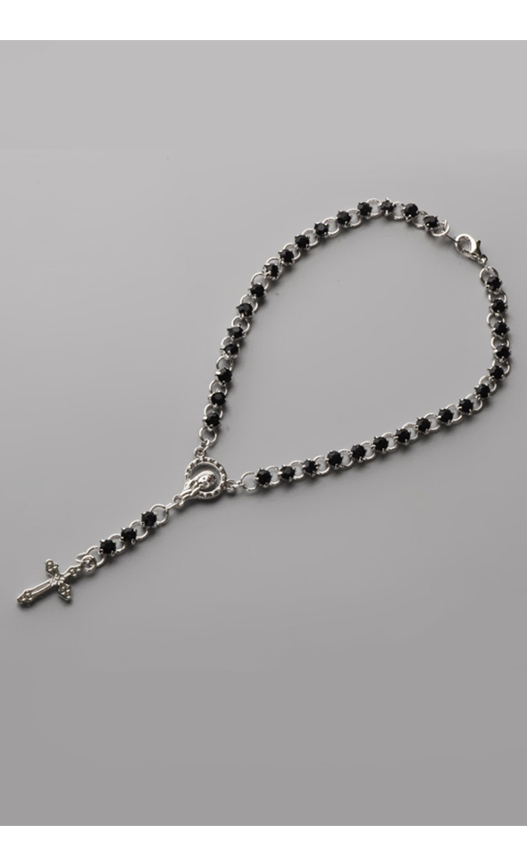 MSD & SD Size - Redemption Rosario Necklace (WW/Black)