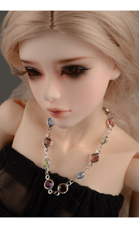 MSD & SD Size - Tear Necklace (Silver)