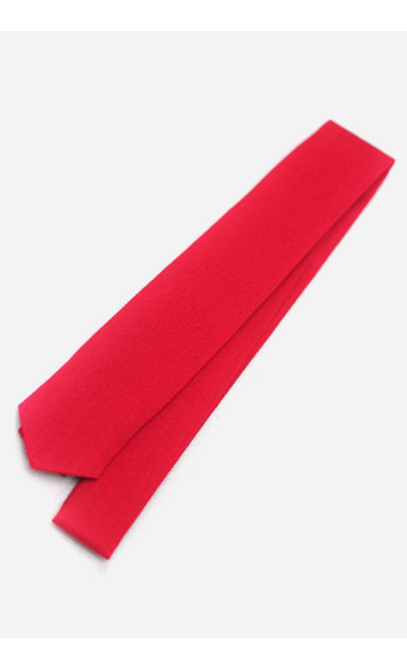 Model Doll Size - Solid Necktie(Red)