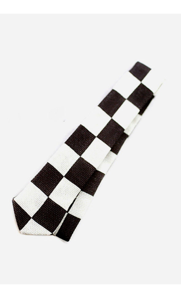 MSD - Pattern Necktie(Black&White)