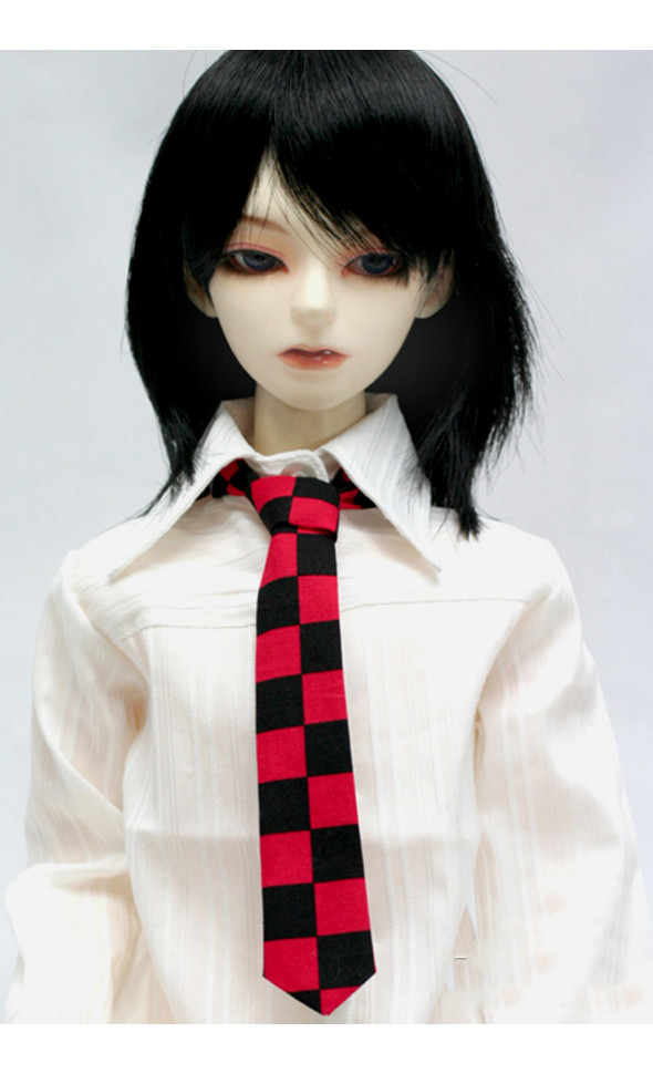 SD - Pattern Necktie(Black&Red)