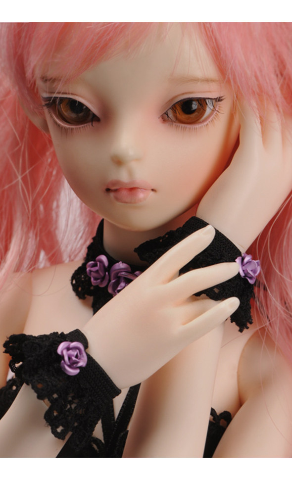 MSD & SD & Model - Rose War Wrist Choker (Violet)