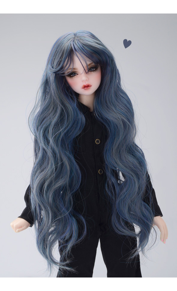 (7-8) Velladia Wig (D Blue)