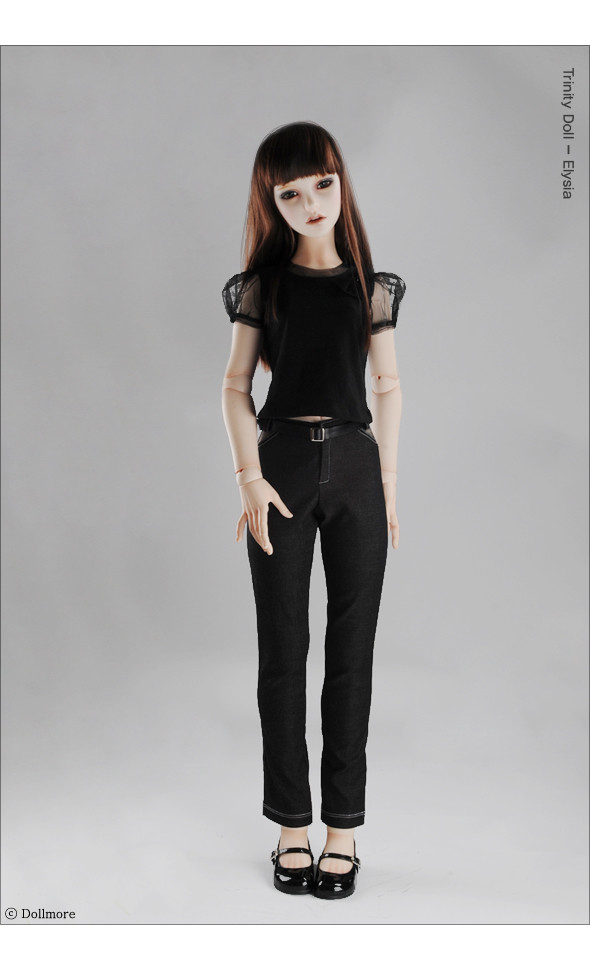 Trinity Doll Size - Kelyline Pants (Black Jean)