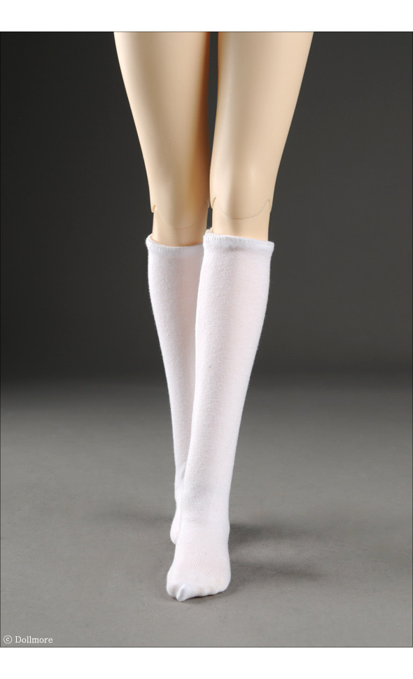 SD - PPM Knee Socks (White)