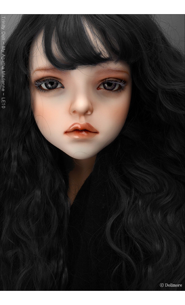 (13-14) Velladia Wig (Black)