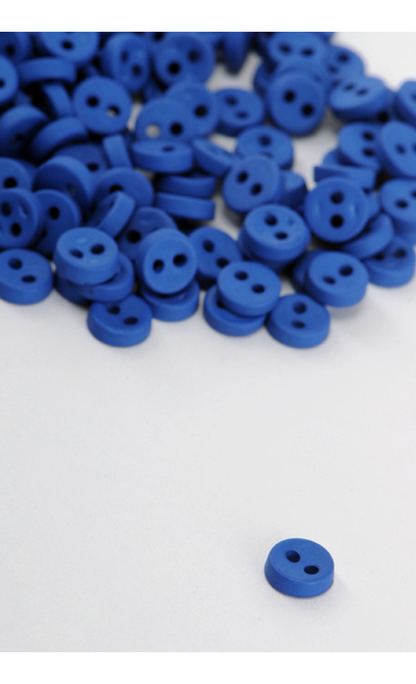5.5 mm Round Simple button (Blue)
