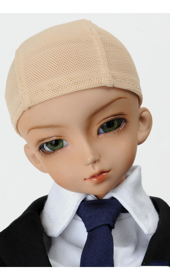 (7-8)Ball jointed doll wig making cap (Skin)