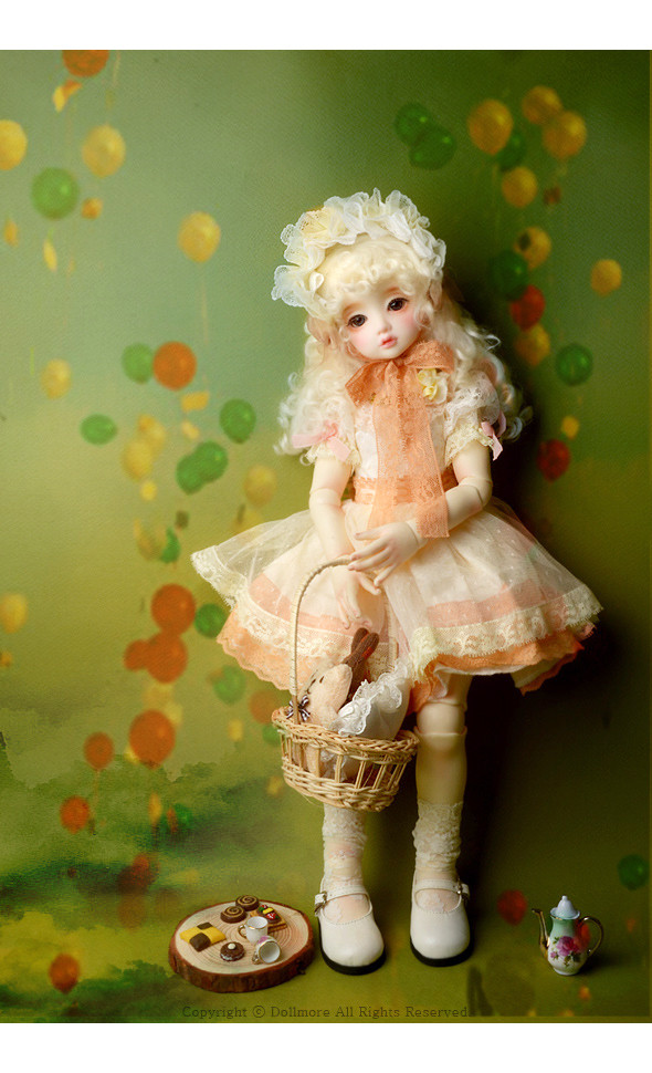 (Limited Costume) Illua Doll Size - Like Little Alice Dress Set- LE10