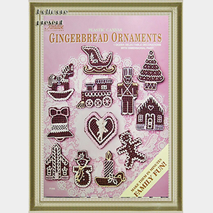 Plastic Canvas Gingerbread Ornaments (Patterns) - On Sale