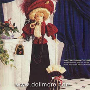 VOLUME 14 - 1896 TRAVELING COSTUME (Patterns)