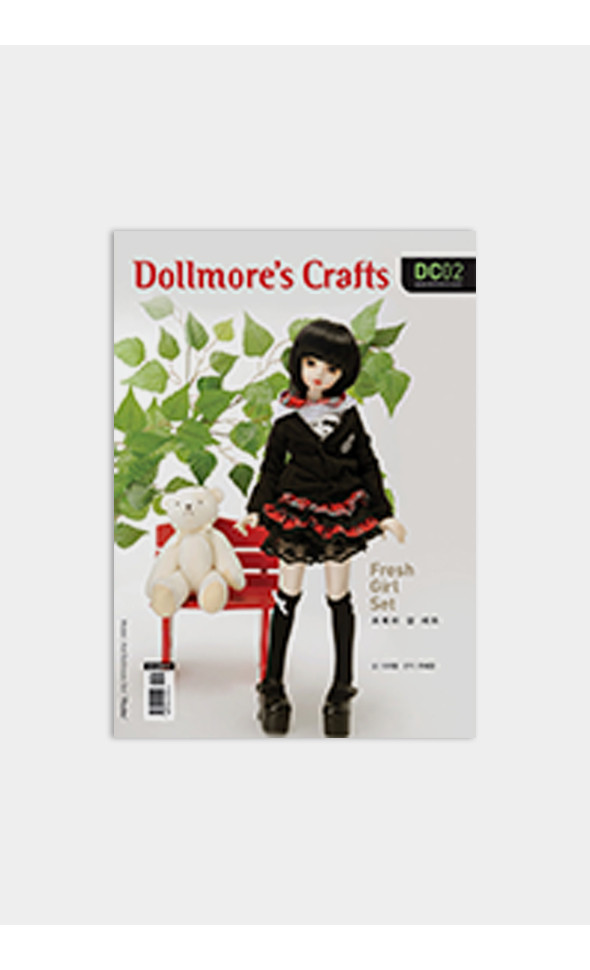 MSD Size Pattern - DC02 Dollmores Creafts : Fresh Girl Set