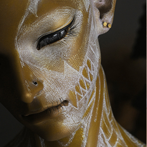 Glamor Model Doll - Aphasia ; Tattoo Suntan Nayuta - LE10