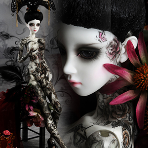 Model Doll - Plu Rain ; Tattoo Hayarn - LE10
