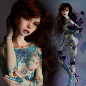 Model Doll F - Dolma Blue ; Tattoo keeley Sum - LE10