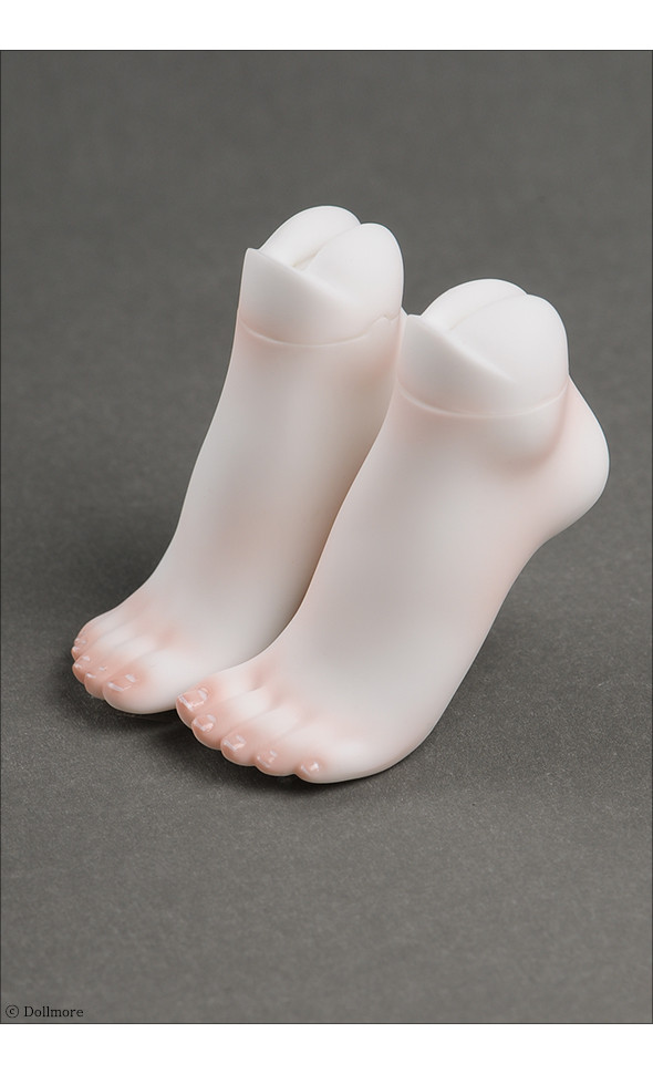 Dollmore Kid Feet Set - high heels Feet Set (White)