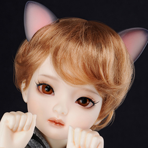 Dollmore Part - Cute Cat Ears (White) ( S )