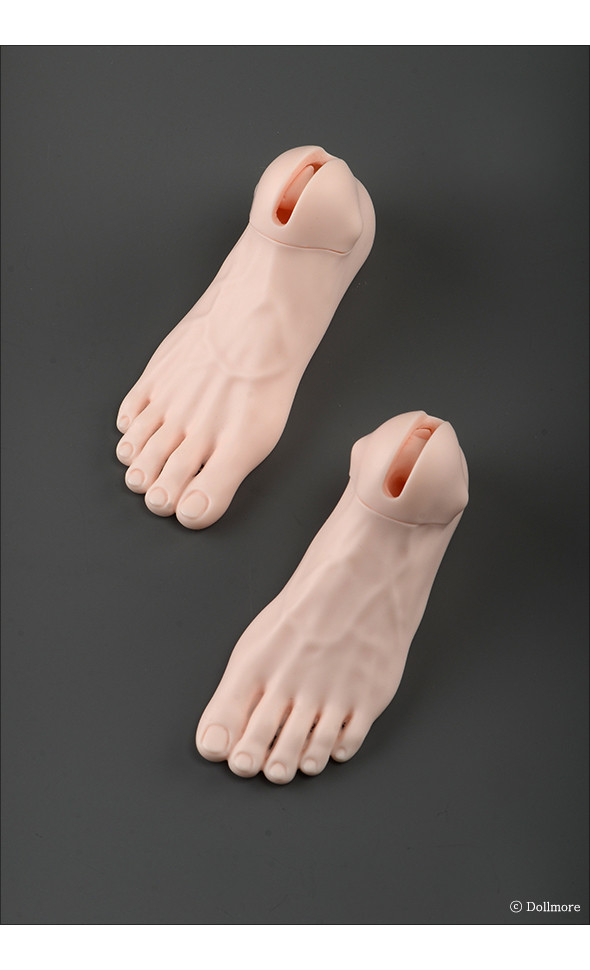 Glamor Model Doll Man Feet Set - Basic Feet Set (Normal)