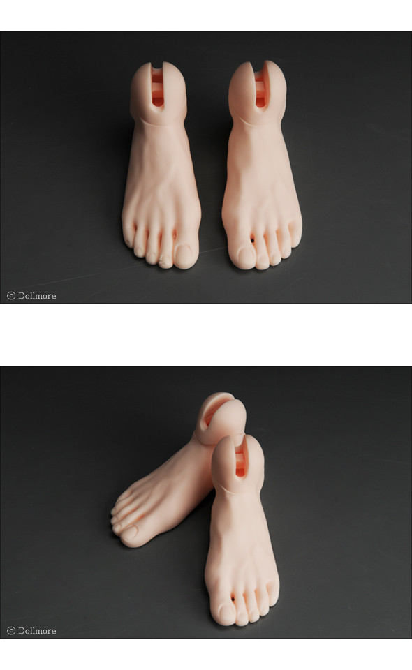 Model Doll Man Feet Set - Basic Feet Set (Normal)