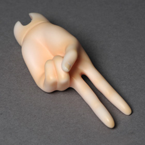 Model Doll Man Hand - 승리 왼손(노말)