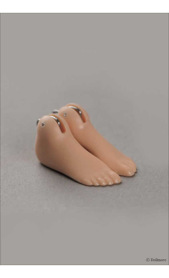 12 inch Doll Size - Basic Feet Set (ABS/D. Skin)
