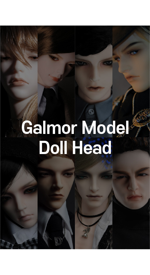 [All] Dollmore Glamor Model Doll M Head