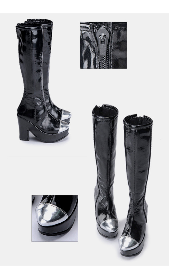 Model Doll F(high heels) Boots - Gio Boots (Black)
