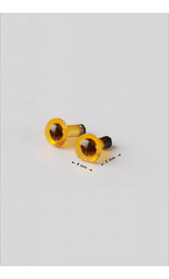 Crystal Bird Eyes 4mm (새눈 / Yellow)