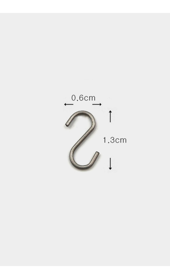 S hook (1.3cm)