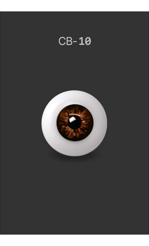 16mm - Half-Round Acrylic Eyes (CB-10)