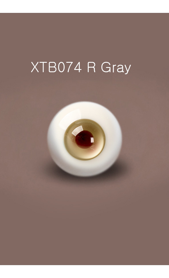 12mm Round Glass Eyes (XTB074 R Gray)